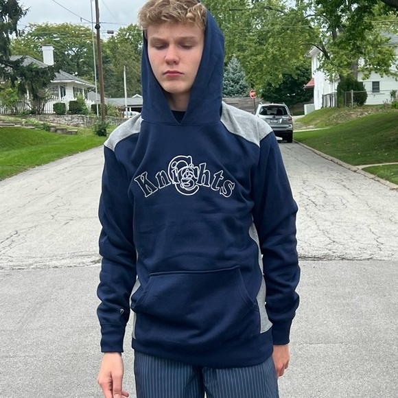 CC Knights Navy Blue Hoodie SZ M! NEW! - Picture 9 of 14